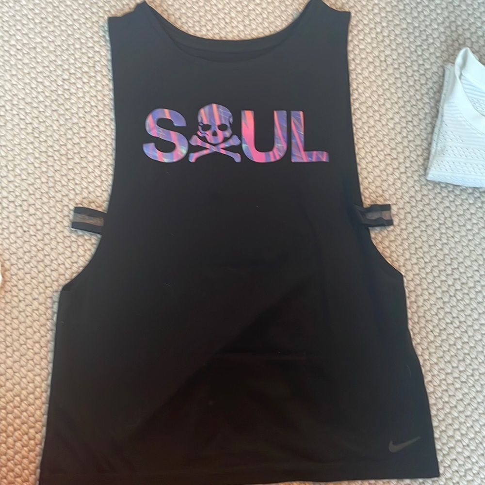 Soul cycle x Nike women’s black tank top